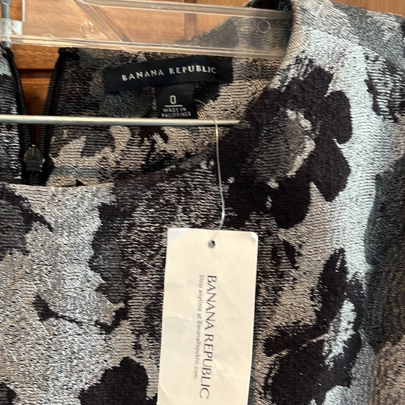 Brand new banana republic short damask dress - Picture 2 of 3